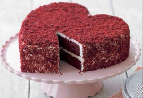 Srdiečko Valentínska torta