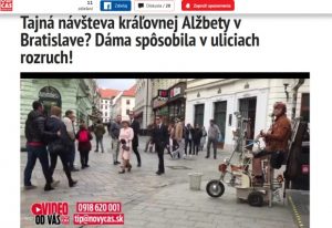Tajná návšteva kráľovnej Alžbety v Bratislave? Dáma spôsobila v uliciach rozruch!
