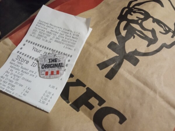 KFC vivo prvé nákupy 