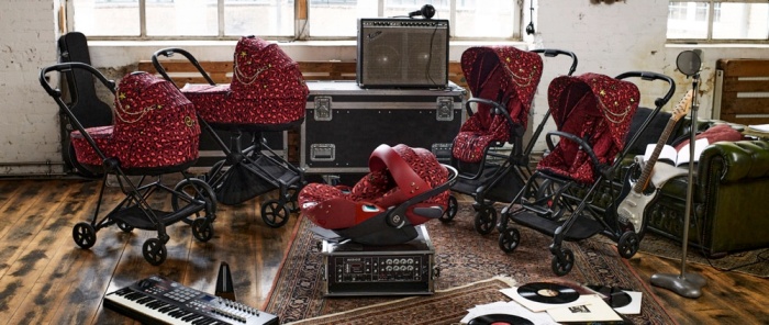 Cybex kočíky majú aj špeciálnu rockovo-dizajnovú kolekciu Rockstar
